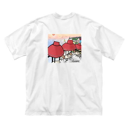 CHOME ビッグシルエットTシャツ