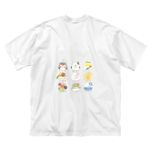 花ことり ビッグシルエットTシャツ