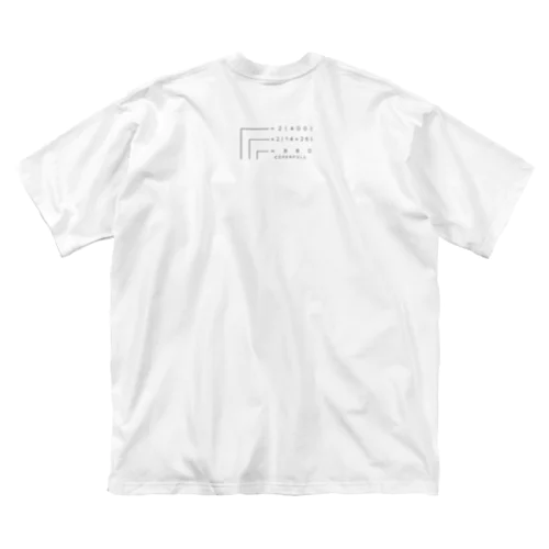 こぺふるロゴ（アナログver.） ビッグシルエットTシャツ