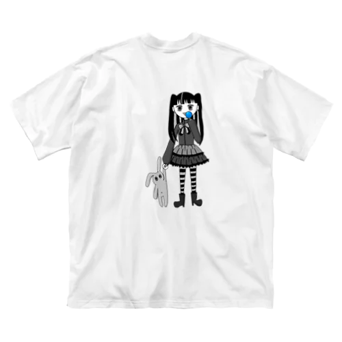 ゴシックちゃん(背景なし) ビッグシルエットTシャツ