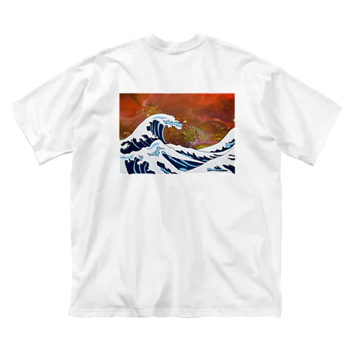 SUN&WAVE ビックシルエットT ビッグシルエットTシャツ