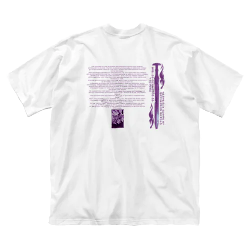 Abraham KusanagiSwordグラフィックT ビッグシルエットTシャツ