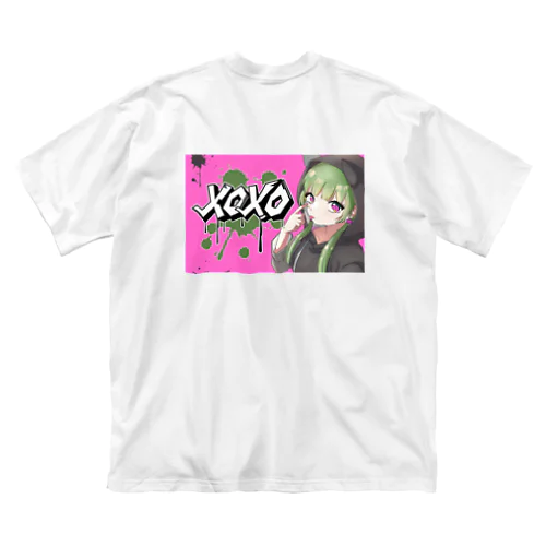 XOXOシリーズ【Hannya】Ver.PINK Big T-Shirt