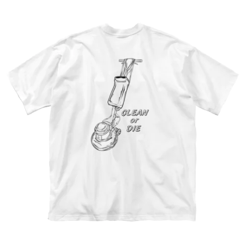 CLEAN or DIE ビッグシルエットTシャツ