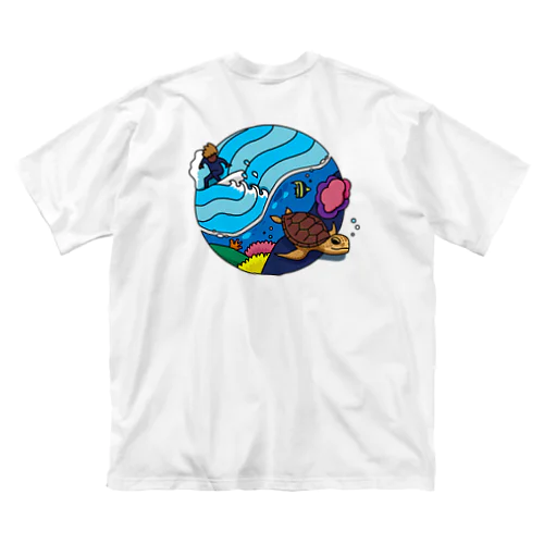 サーフandタートル！ Big T-Shirt