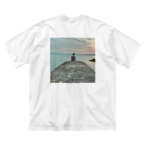 loneliness ビッグシルエットTシャツ