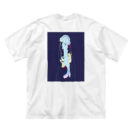 クラゲ ビッグシルエットTシャツ