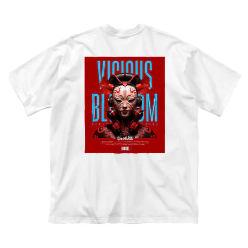 Vicious Blossom -芸者- ver.red ビッグシルエットTシャツ