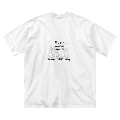 Size doesn’t matter ビッグシルエットTシャツ