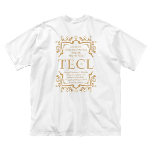 TECLグッズ ビッグシルエットTシャツ