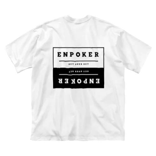 ENPOKER　白 ビッグシルエットTシャツ