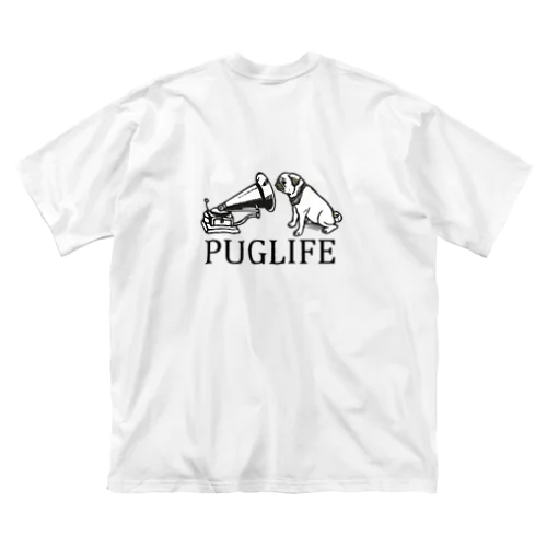 PUG LIFEグッズ ビッグシルエットTシャツ