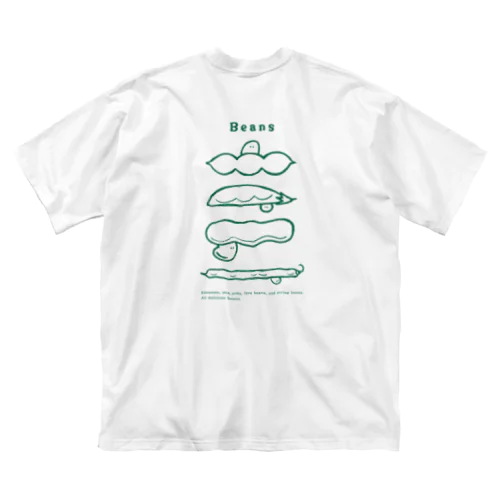 夏のbeansさん Big T-Shirt