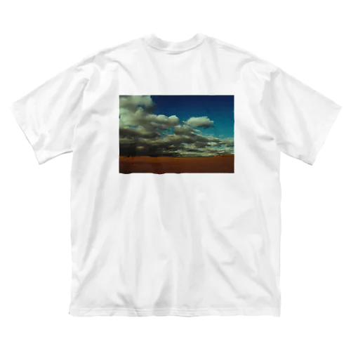 sand dunes_sand color ビッグシルエットTシャツ