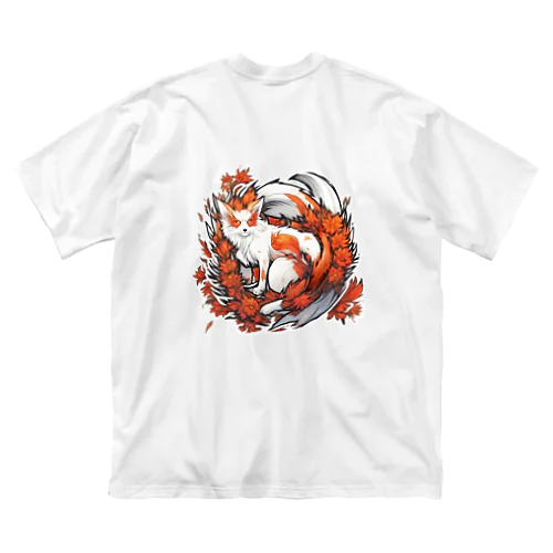 花狐（背面） ビッグシルエットTシャツ