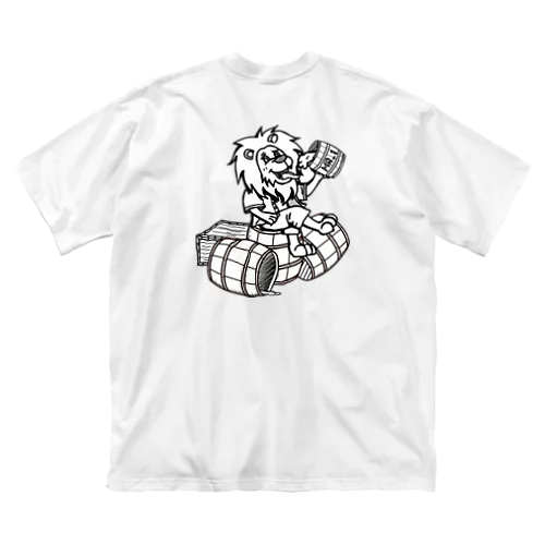 MA-1 Lion バックプリント Big T-Shirt