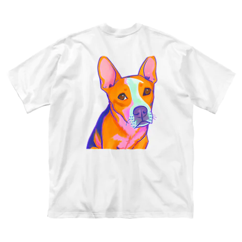 哀愁DOG ビッグシルエットTシャツ