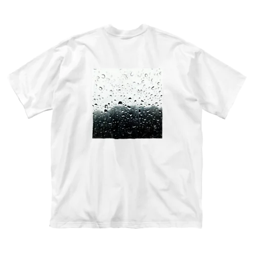 雨 ビッグシルエットTシャツ