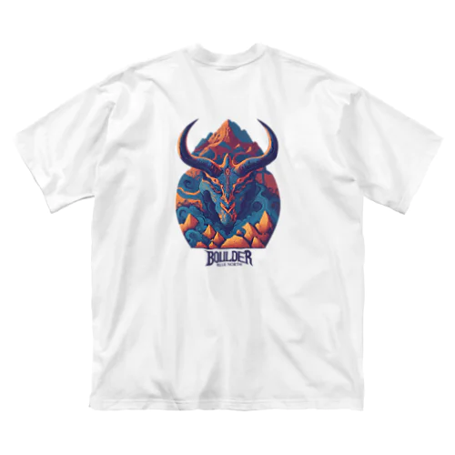 【BLUE NORTH】ボルダーデザイン/鬼ヶ島 Big T-Shirt
