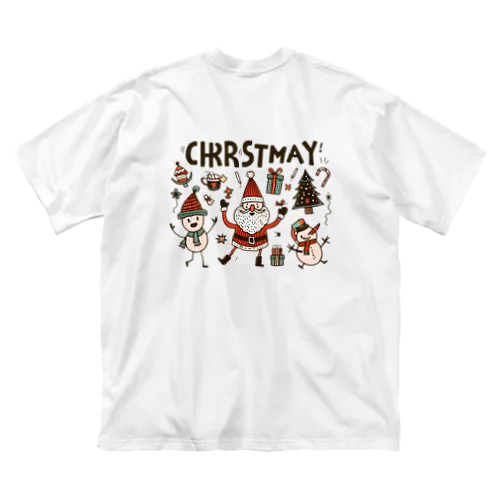 クリスマス！！ ビッグシルエットTシャツ