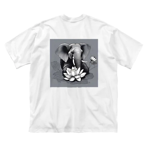 蓮の花と共に Big T-Shirt