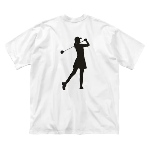 シャドーゴルフ（WOMEN) Big T-Shirt