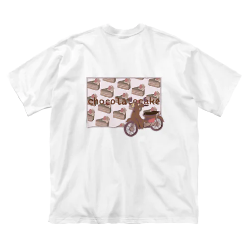 sweets cab / chocolatecake ビッグシルエットTシャツ