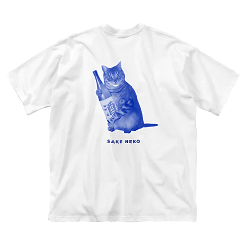 SAKE NEKO ビッグシルエットTシャツ