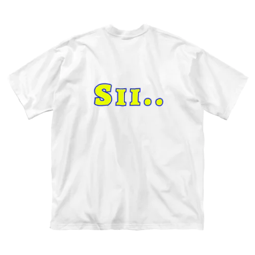 蛍光Sii.. Big T-Shirt