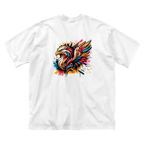 🦅グラフティ グリフォン🦅 ビッグシルエットTシャツ