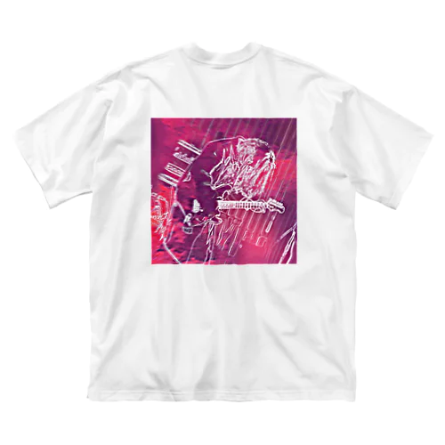 the purple mirror ビッグシルエットTシャツ