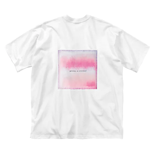 Believe in yourself ビッグシルエットTシャツ