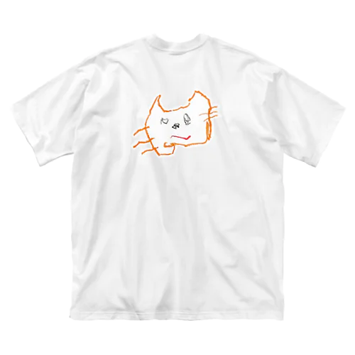 だいだいの猫ちゃん ビッグシルエットTシャツ