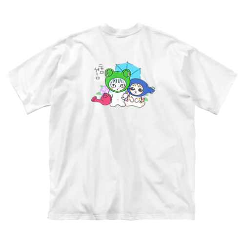 ニャロゲーロ(バックプリント) ビッグシルエットTシャツ