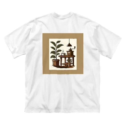 タイムレスカフェ ビッグシルエットTシャツ