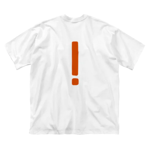 n! orange ビッグシルエットTシャツ