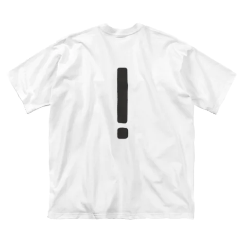 n! white ビッグシルエットTシャツ