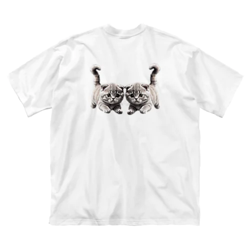 やんちゃな子猫 ビッグシルエットTシャツ