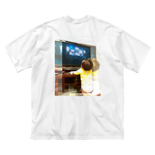 配信ライヴ - live streaming ビッグシルエットTシャツ