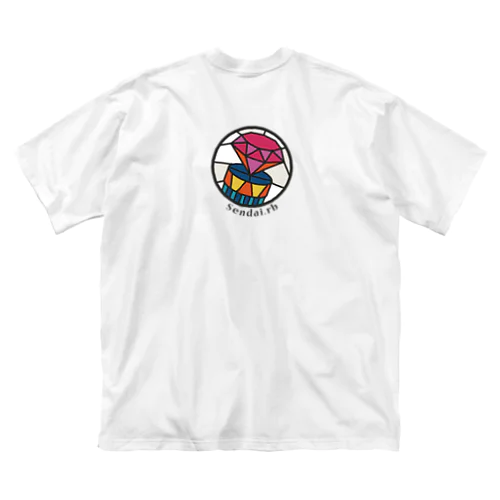 Sendai.rbロゴ ビッグシルエットTシャツ