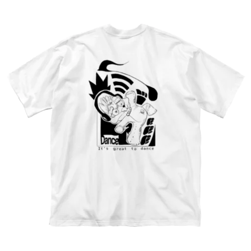 ダンス　ぬいぐるみシリーズ第一弾 ビッグシルエットTシャツ