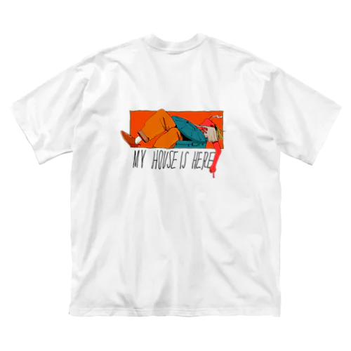 BULKY BAGGAGE(背面プリント) Big T-Shirt