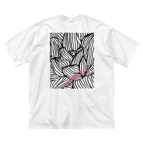 R/E/N. B/W ビッグシルエットTシャツ