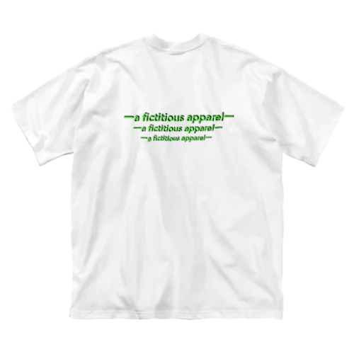 -a fictitious apparel- ビッグシルエットTシャツ