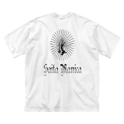 S-M Play Hand ビッグシルエットTシャツ