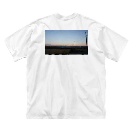 夕暮れ ビッグシルエットTシャツ