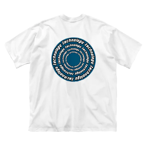 technology ビッグシルエットTシャツ