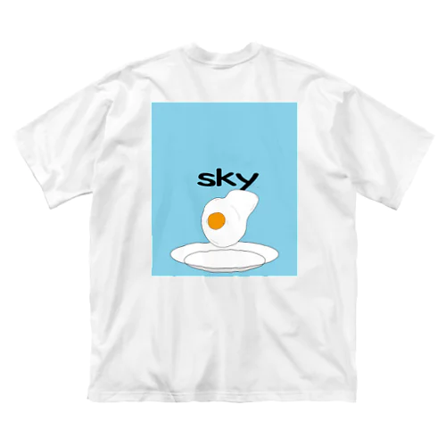 egg&sky ビッグシルエットTシャツ