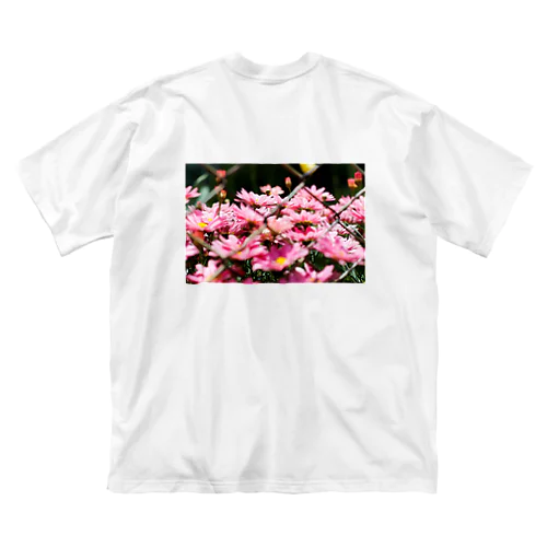 FLOWERS-ふぇんす- ビッグシルエットTシャツ