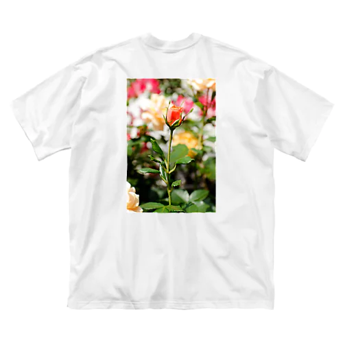 FLOWERS-蕾- ビッグシルエットTシャツ